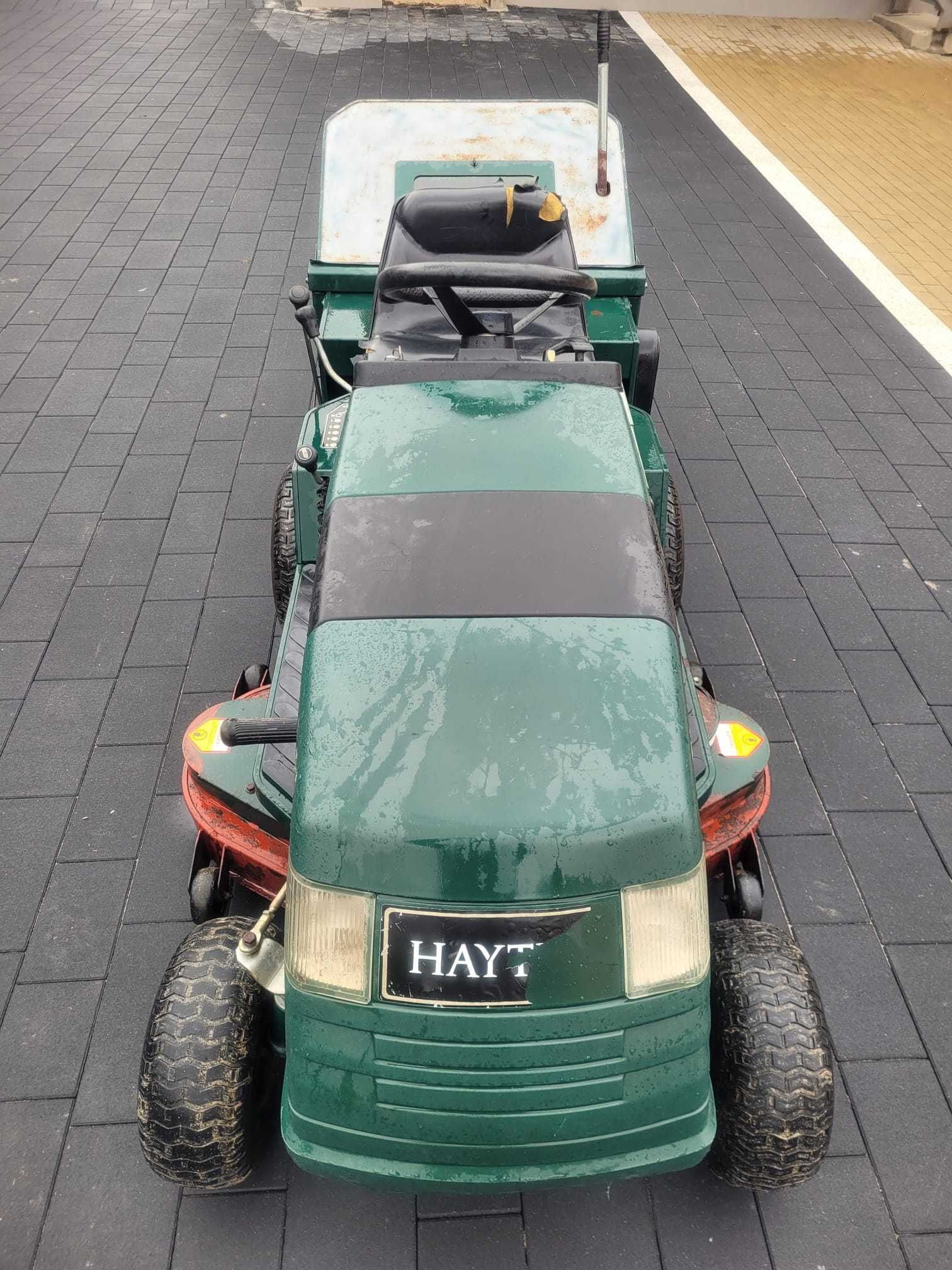 Hayter H1642, traktorek kosiarka, zamiatarka, silnik Vanguard 16 KM V