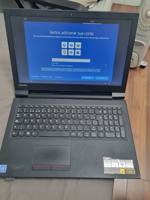 Notebook portátil Lenovo em bom estado