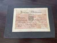 Niemcy banknot 50 milionów Marek 1923r