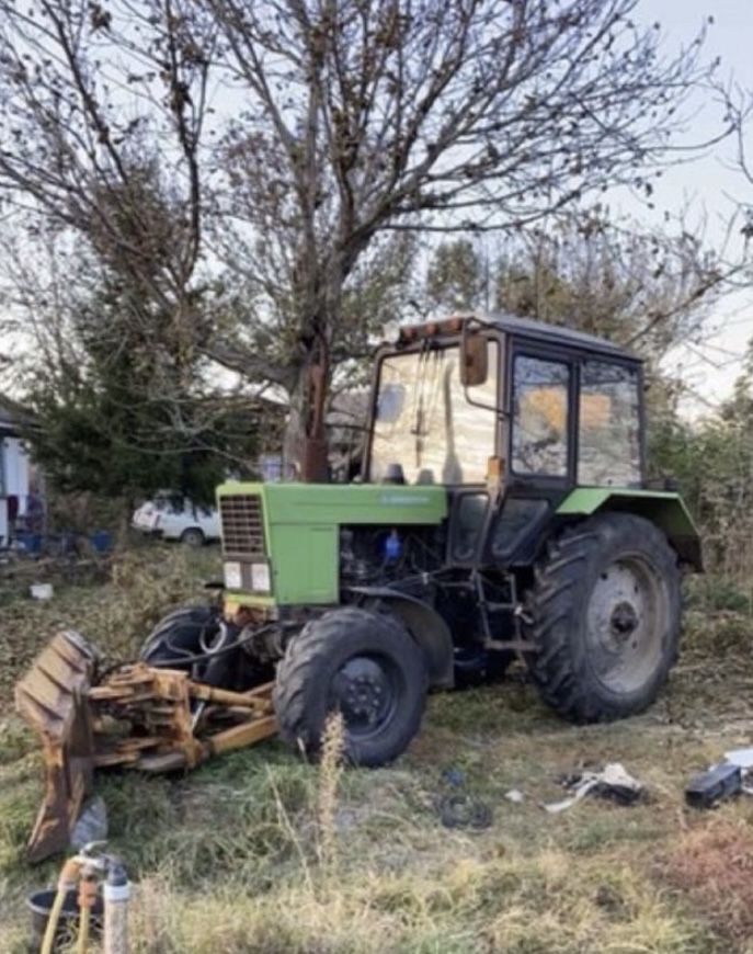 Поворотний відвал до мтз