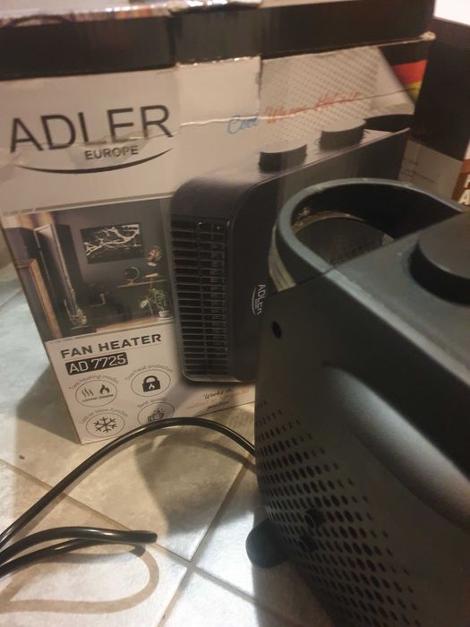 Termowentylator do grzania z grzałką ceramiczną Adler AD 7703