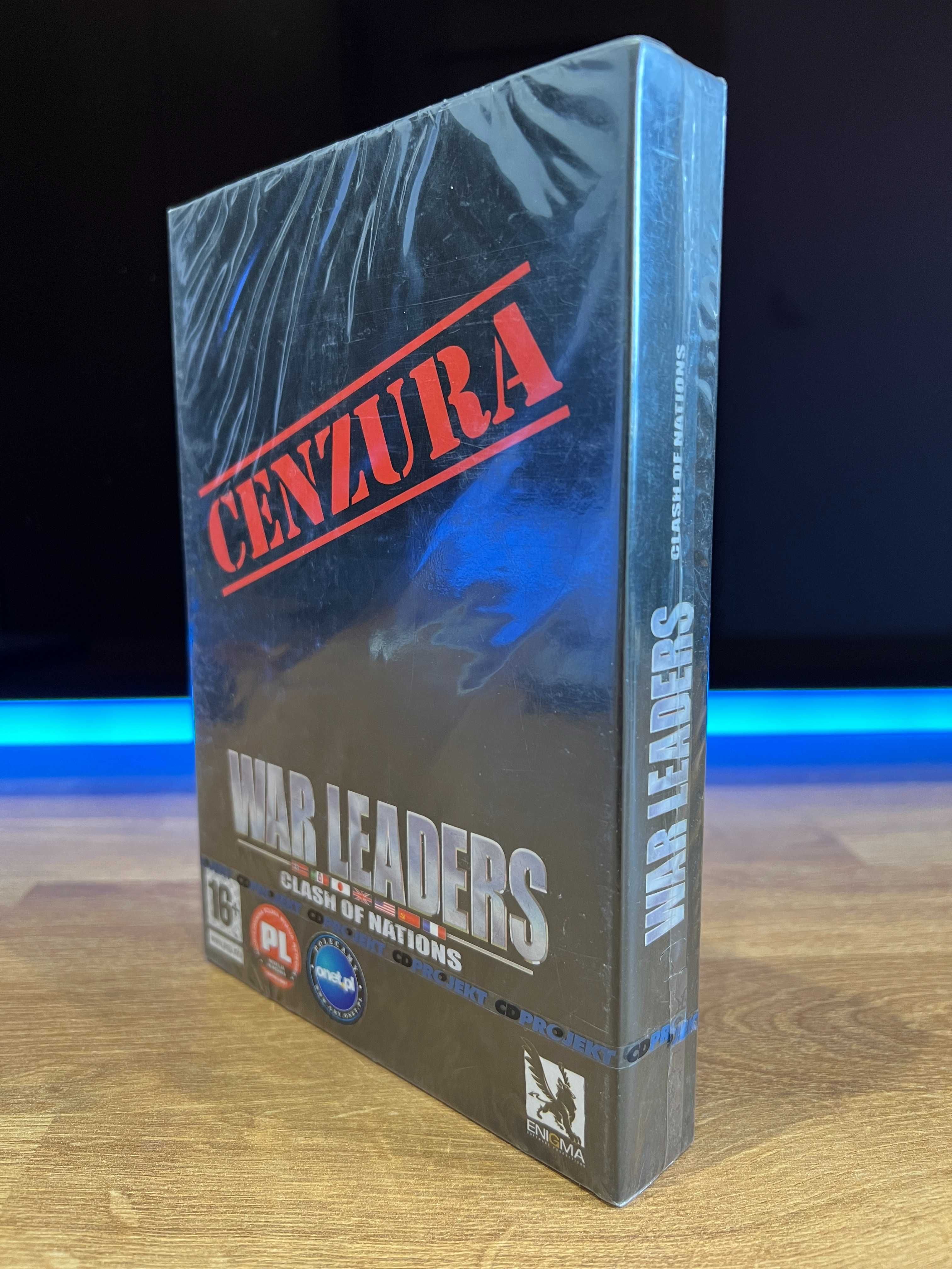 War Leaders gra NOWA FOLIA (PC PL 2008) karton BOX premierowe wydanie