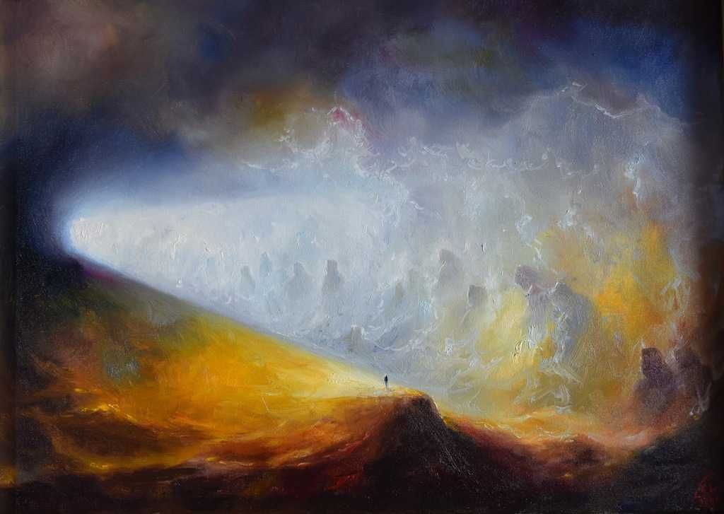 Mariusz Lewandowski - WIZJE III 70x50 cm