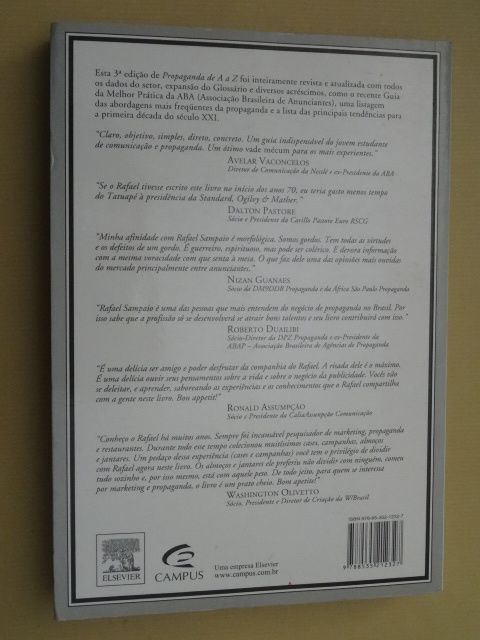 Propaganda de A a Z de Rafael Sampaio