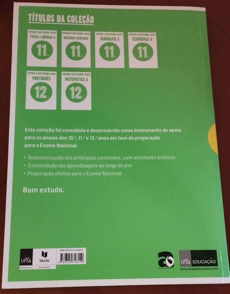 Livro de Preparação para Exame de Física e Química A
