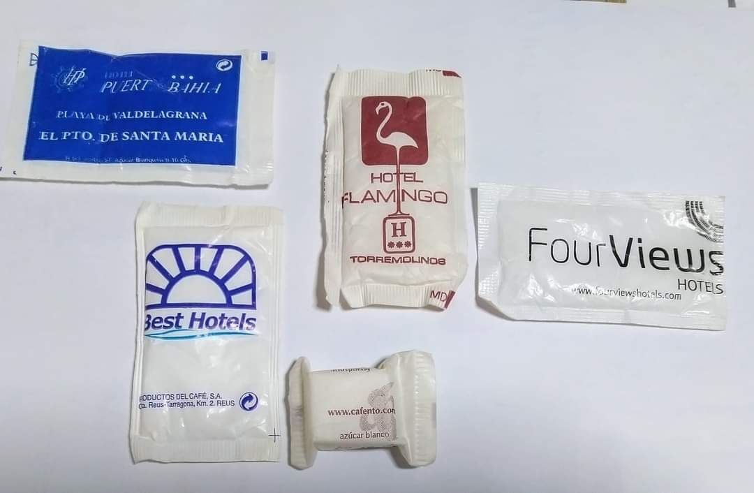 Pacotes açúcar de PT e ES