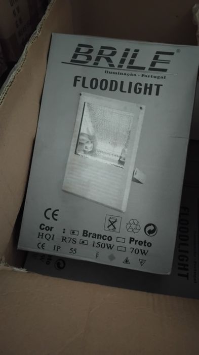 Lote peças de iluminação variadas