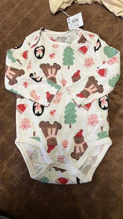 Новорічні бодіки, нові боді 74р