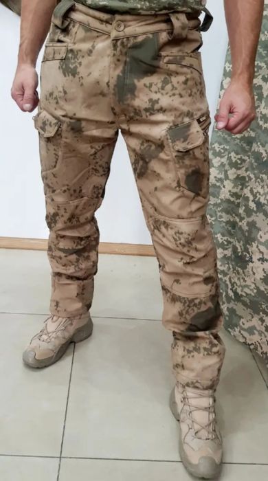 Штаны зимние тактические soft shell
