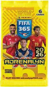 10X PANINI FIFA 365 . 2026 saszetka 6 kart