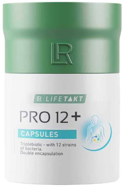 Suplement LR Pro 12 +  prebiotyki, postbiotyki kapsułki 30 szt.