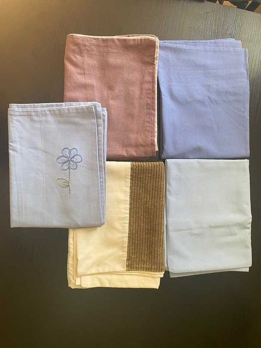 Наволочки, 50х70, 48х72 імпортні в гарн.стані; 45гр/шт, 4 шт - 150грн