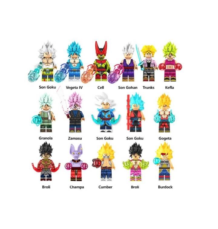 Nowe klocki figurka dragon Ball Z kompatybilne z Lego