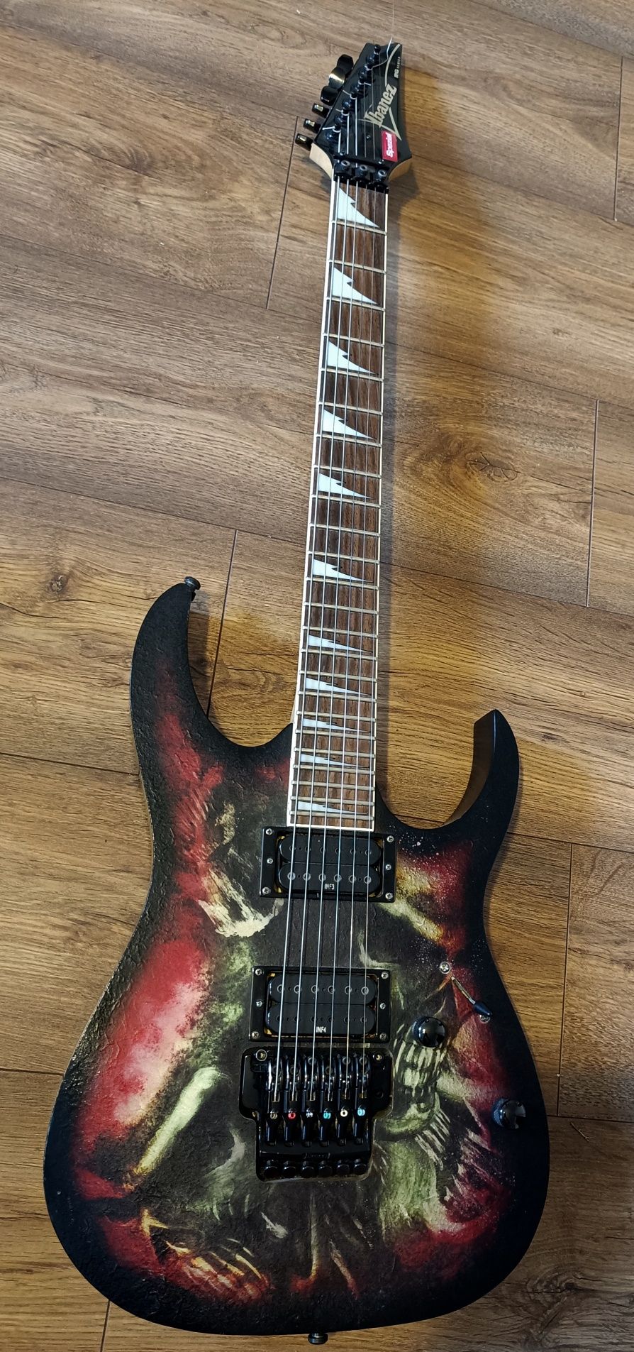 Piękny Zawodowy Ibanez RG 320 PG Gitara Elektryczna