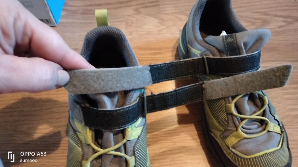 Buty trekkingowe Decathlon r.34