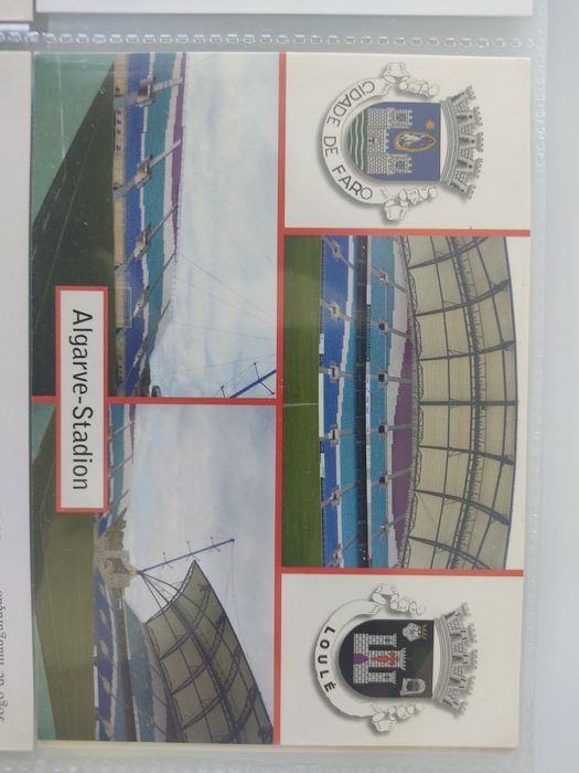 Postais do estádio do Algarve