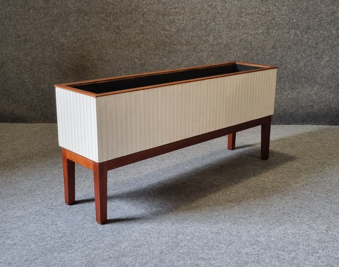 Duński Kwietnik Mid Century 90s Teak