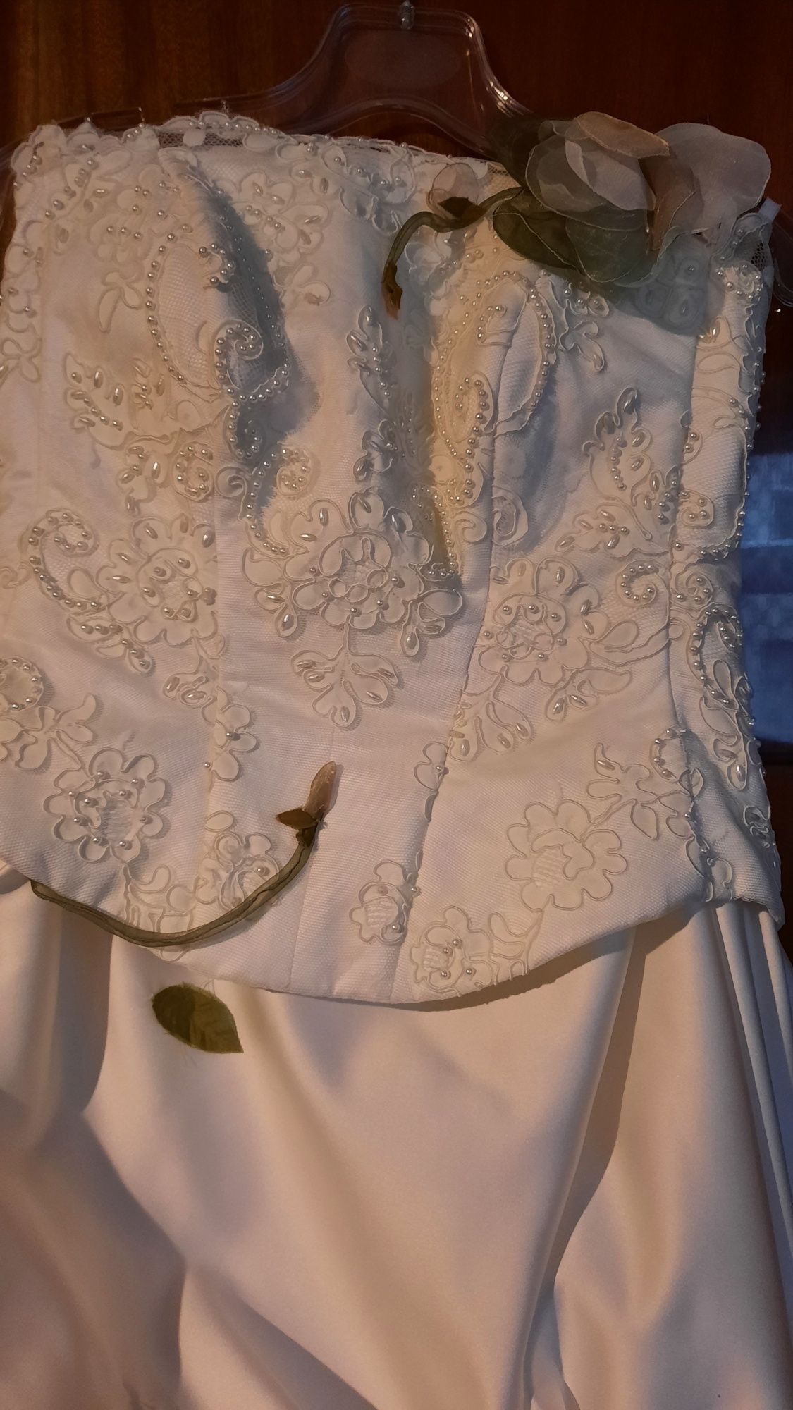 Suknia ślubna gorset+ spodnica