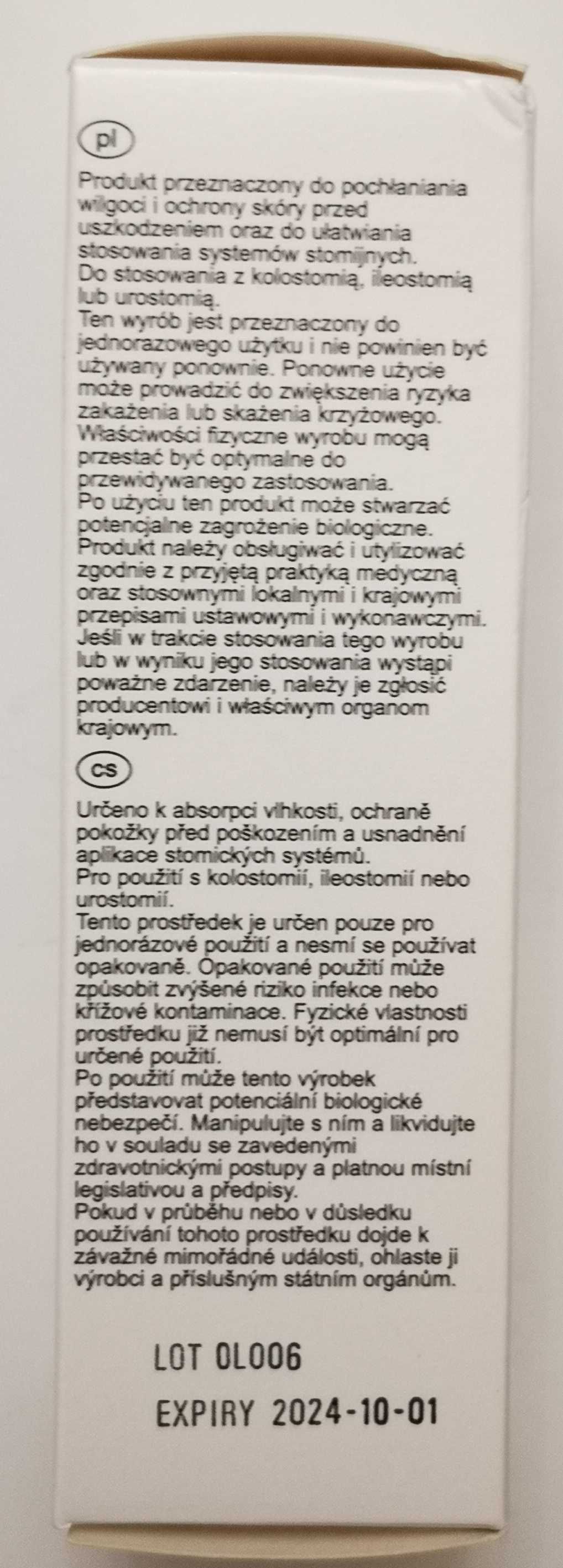 CovaTec Puder gojący ochronny Stomahesive 25g