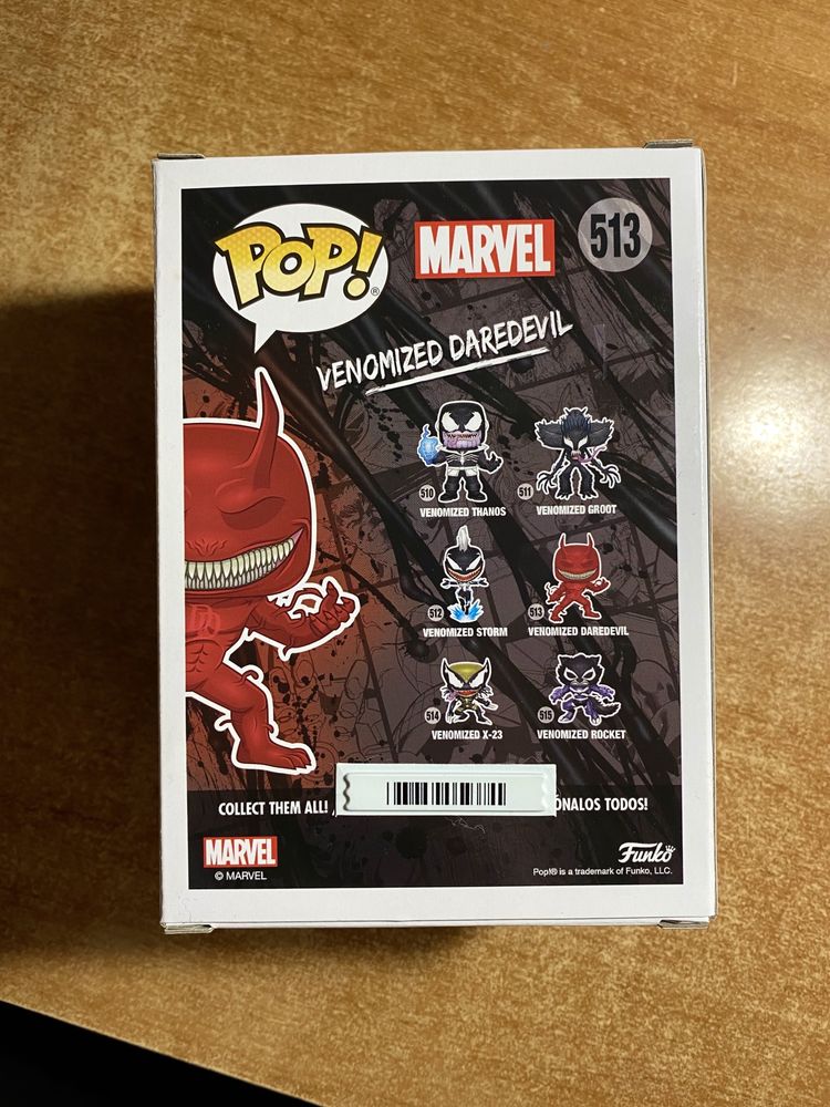 Фігурка Funko Pop Venomized Daredevil Marvel Фанко Шибайголова