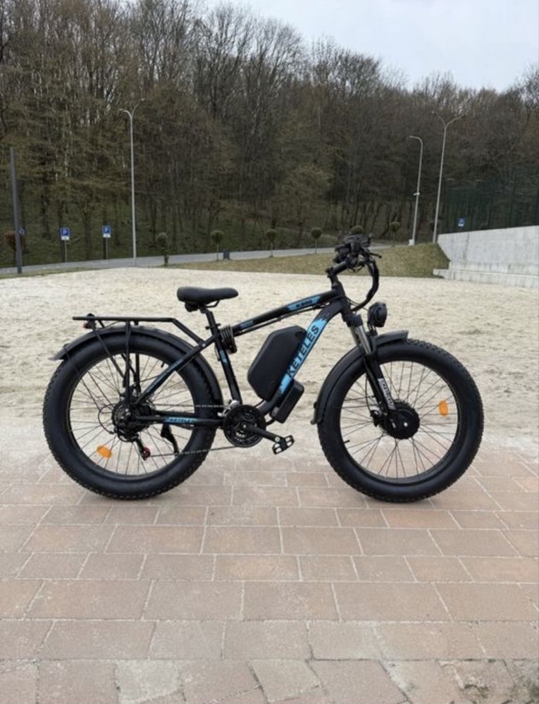 Акція! Електровелосипед Keteles K800 | Повний привід | 2×1000W |