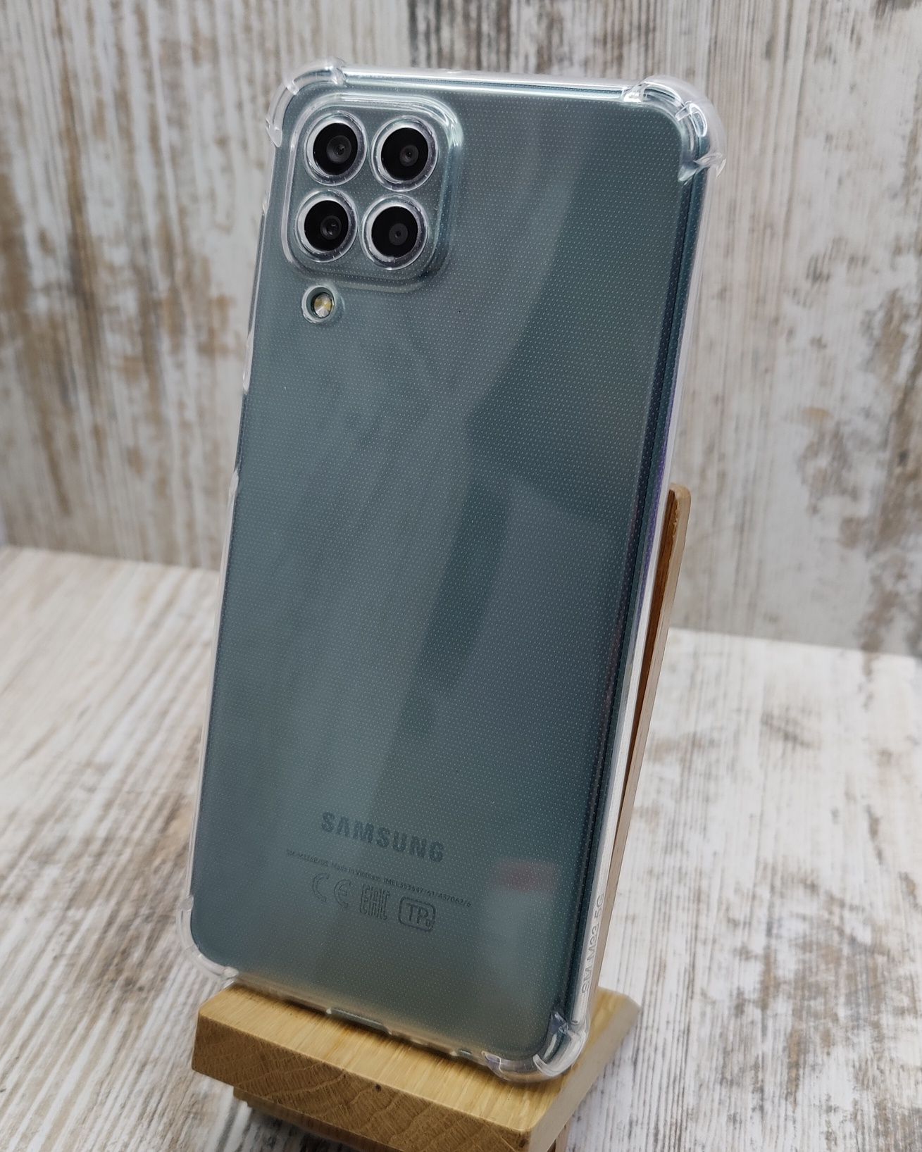 Прозрачный чехол на Samsung M33/ M34/ M54 Ударопрочный. Защита камер