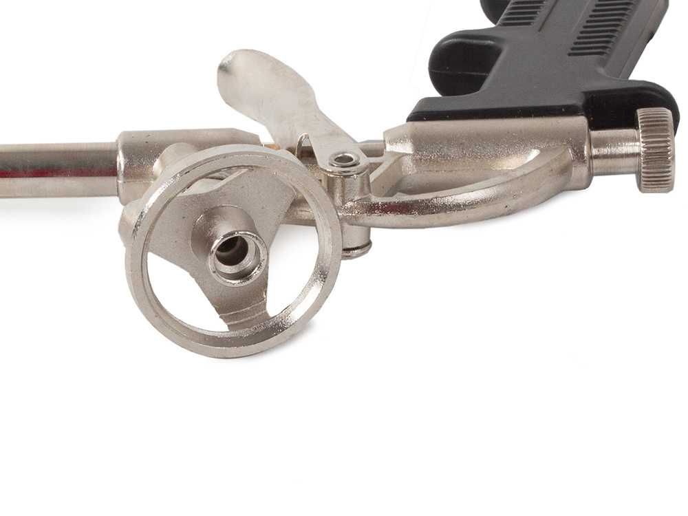 Pistolet do piany montażowej do pianki metalowy