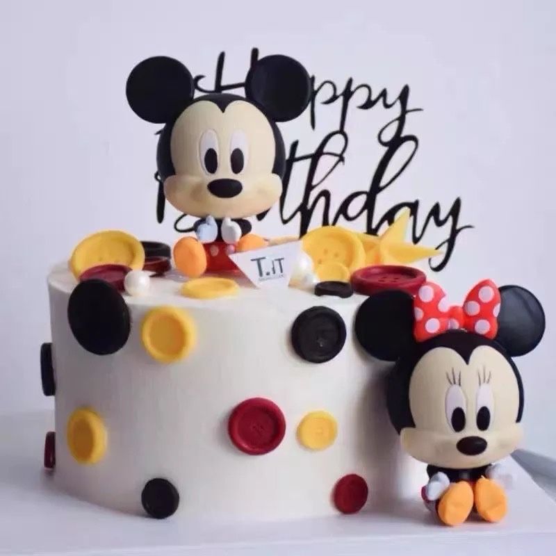 Figurka na tort Myszka Minne / urodziny /  Minni