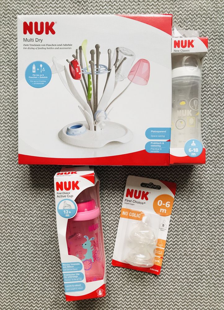 NUK Multi Dry Trockenständer набор бутылка соска сушильна стійка сушка