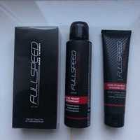 NOWA woda toaletowa Full Speed Turbo Max 75 ml AVON folia + deo i żel