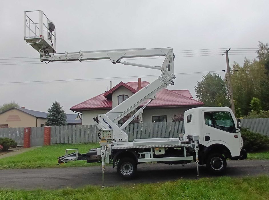 Renault Maxity zwyżka podnośnik koszowy Multitel MX 210 21 M isoli gsr