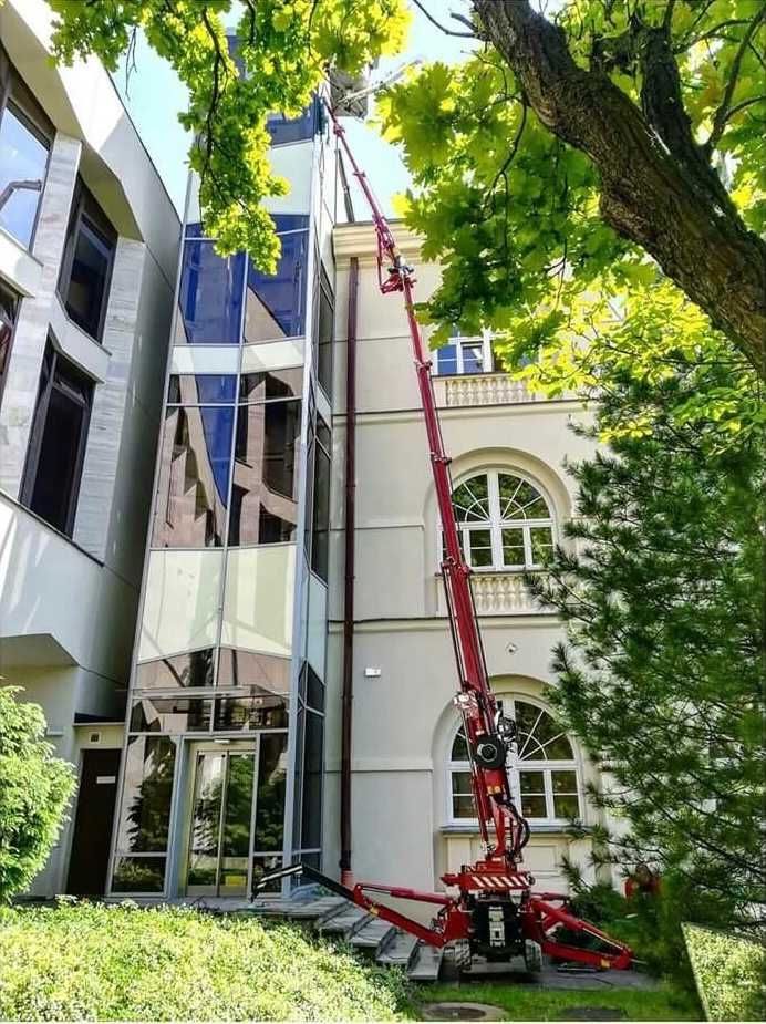 Mini Żuraw Wynajem Z Operatorem//Dźwig Samojezdny//Pająk//Montaż//