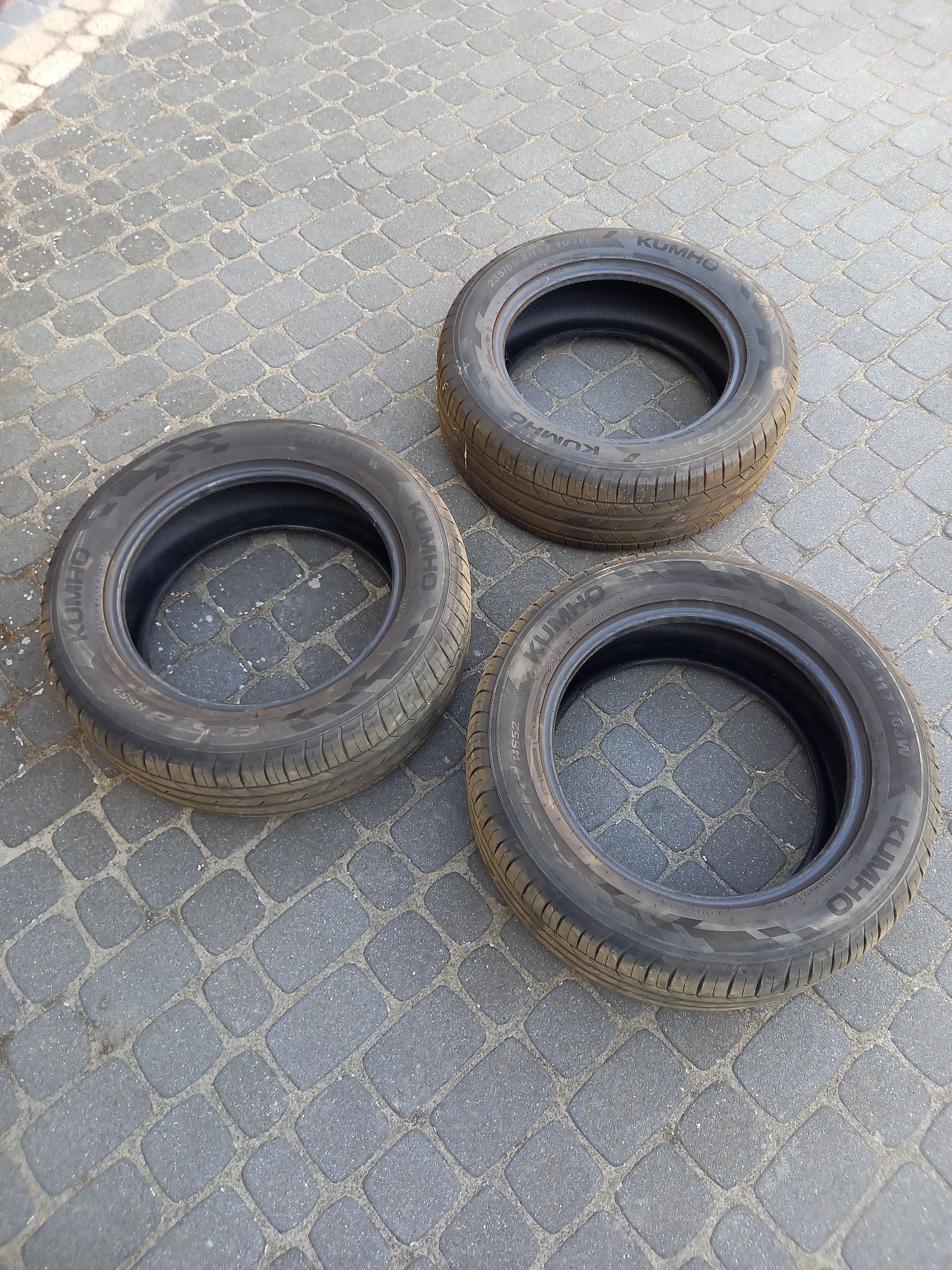 Kumho ecsta 235/55R17 23rok 300zl za 3 sztuki