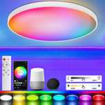 Plafon RGB Led z pilotem