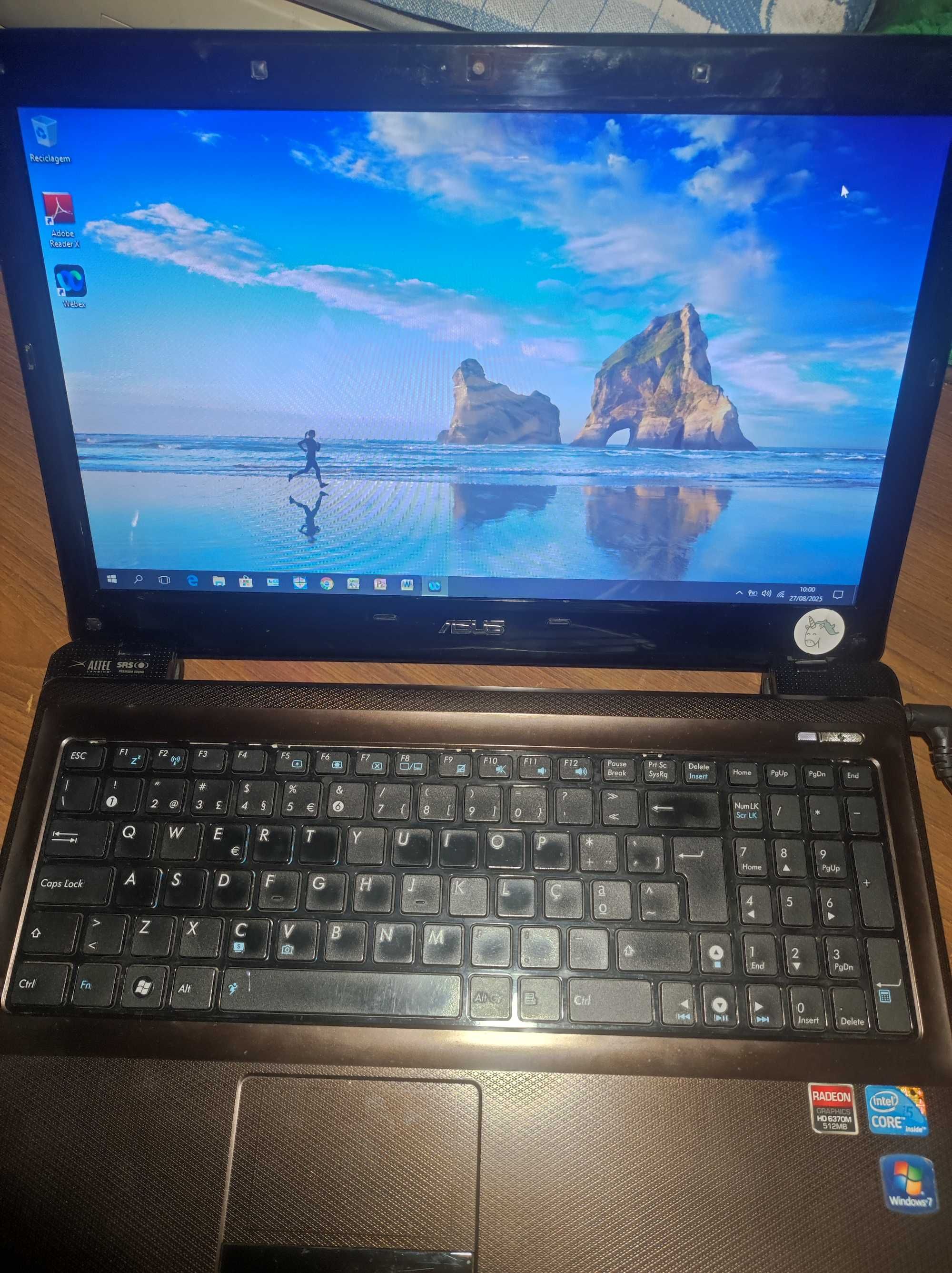 Portátil Asus X52J _Core i5