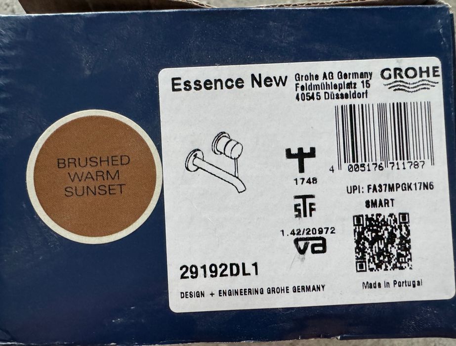 Змішувач прихованого монтажу для раковини Grohe Essence NEw