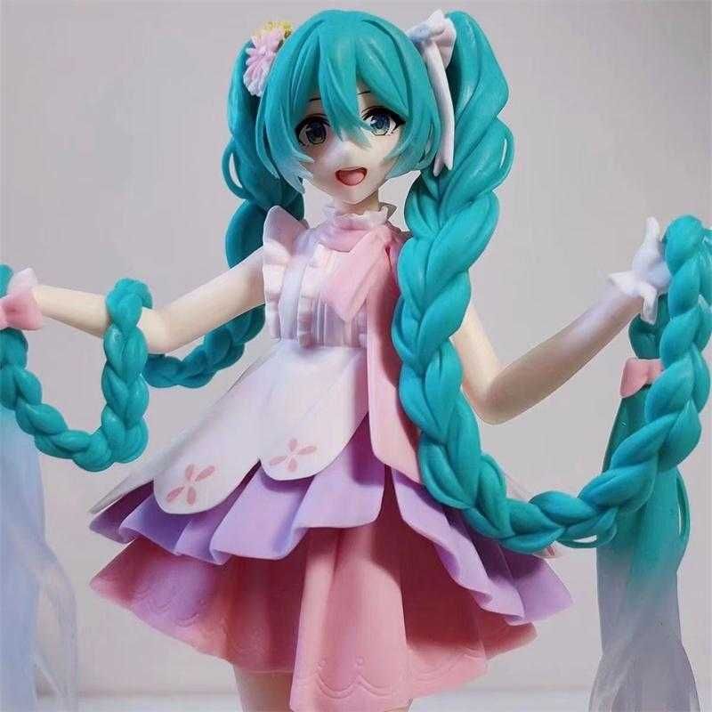 Аниме фигурка Хацуне Мику Hatsune Miku Страна Чудес Wonder Land 20 см