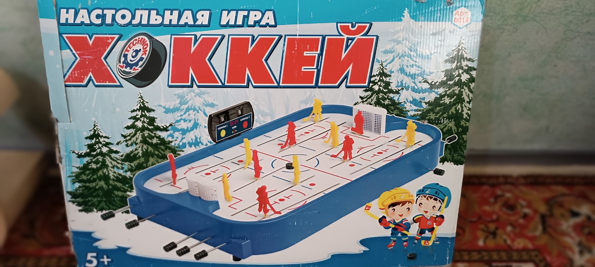 Хоккей увлекательная настольная игра