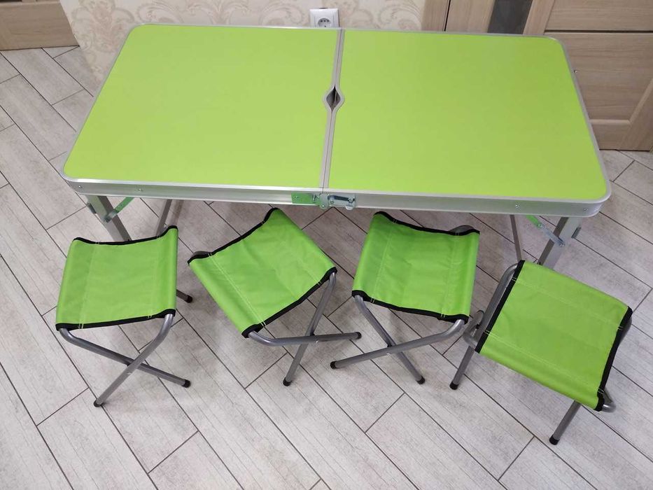 Розкладний ПОСИЛЕНИЙ стіл для природи відпочинку стол для пикника