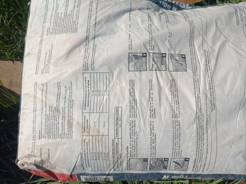 Zaprawa do bloczków murowania ITP nowa