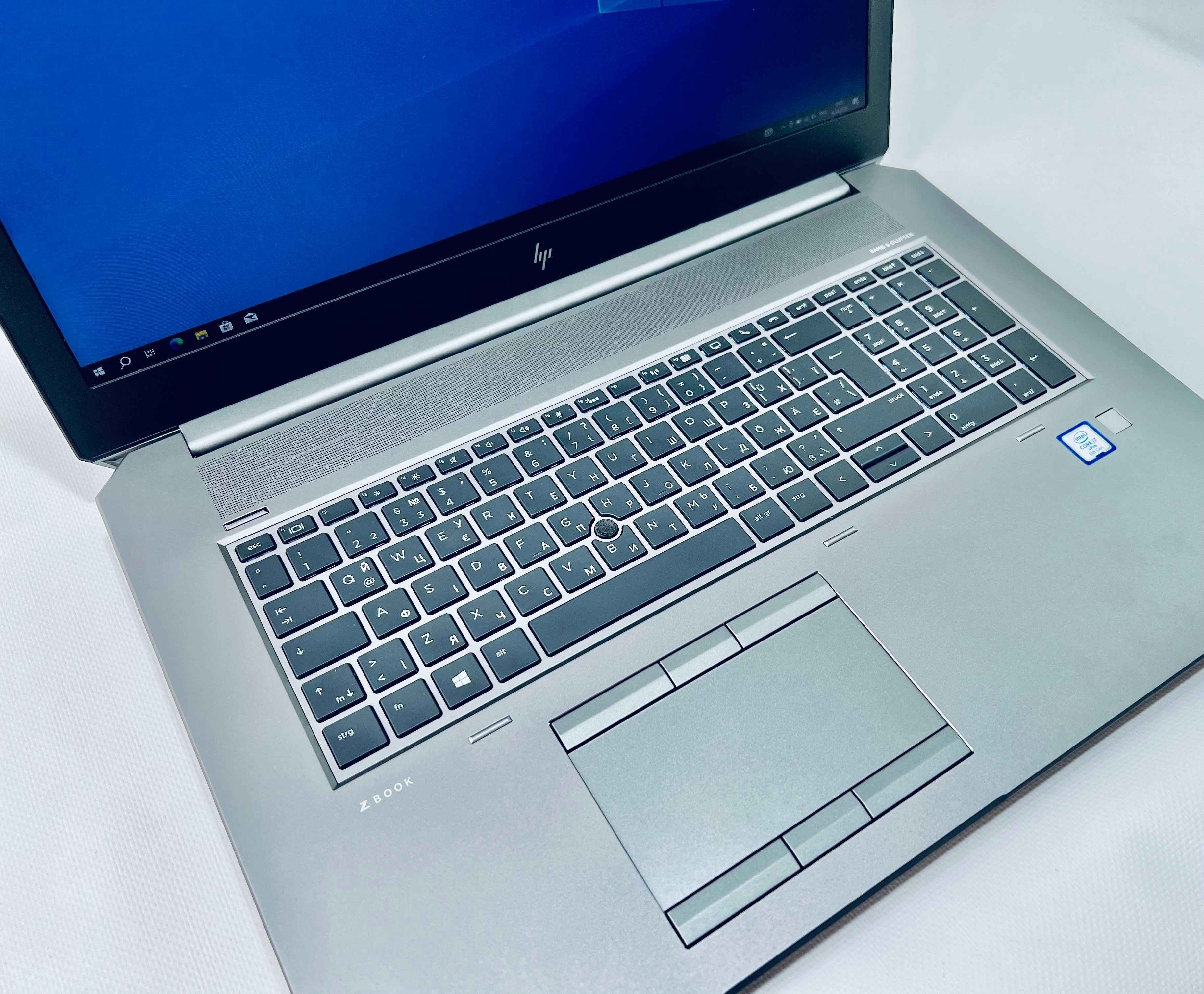 HP ZBook 17 G5 / i7-8850H /32gb/ SSD 512gb / Quadro P3200 6GB