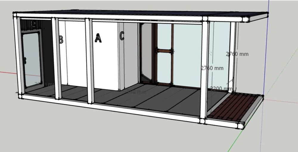 Casa Modular T1,34m2
