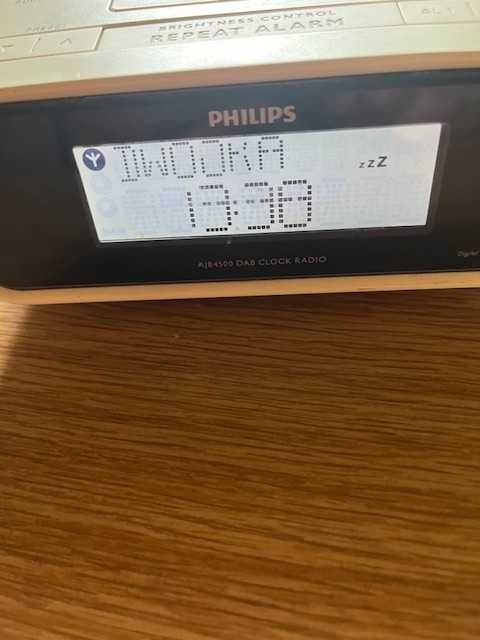 Radio global- budzik , cyfrowe Philips AJB4500 -DAB-,do 20 stacji