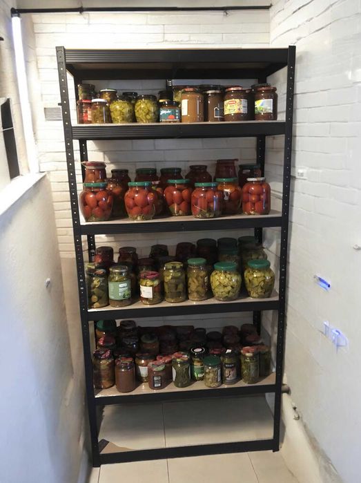 Стеллажі металеві, стеллаж для гаража, для дому, 180×90×40 , 90/60/30