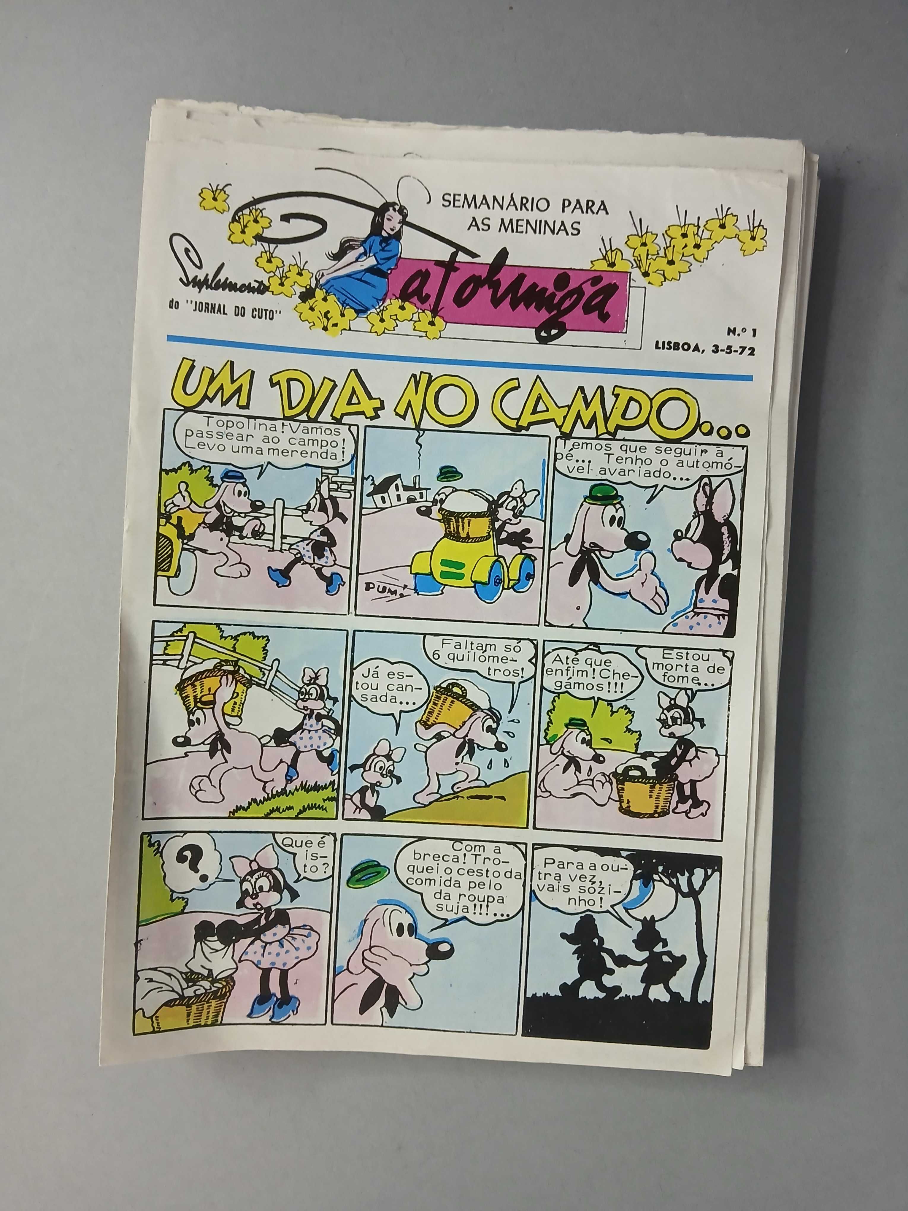 a formiga semanário para as meninas suplemento do jornal do cuto