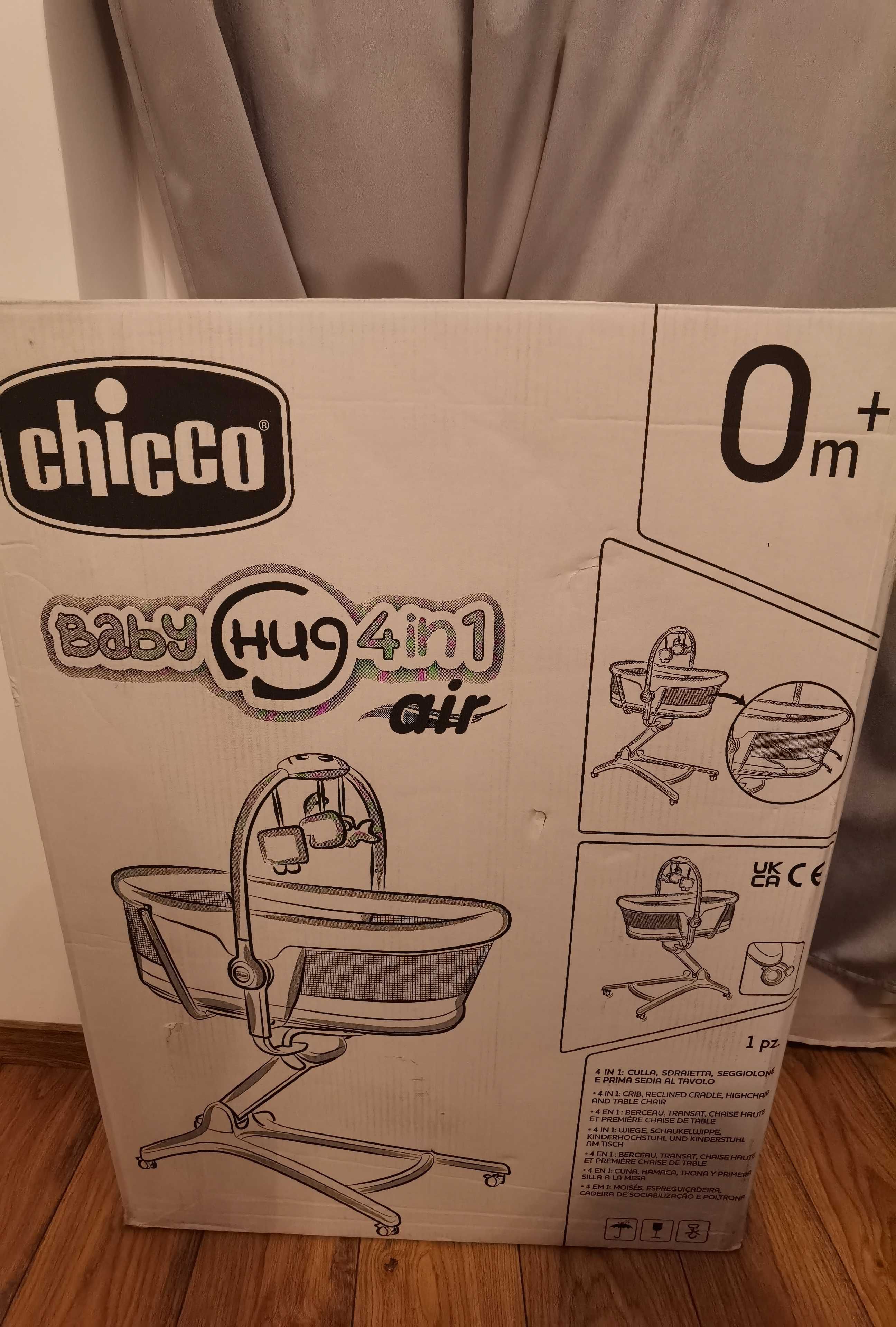 Chicco baby hug 4in1 air ciemnoszary