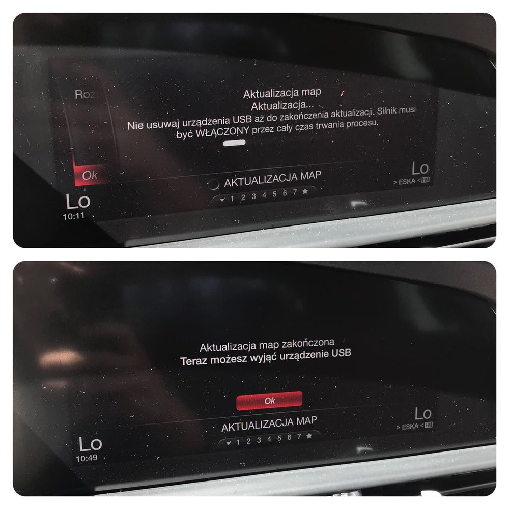 Alfa Romeo Stelvio Giulia Konwersja USA Polskie Menu Kodowanie Lamp