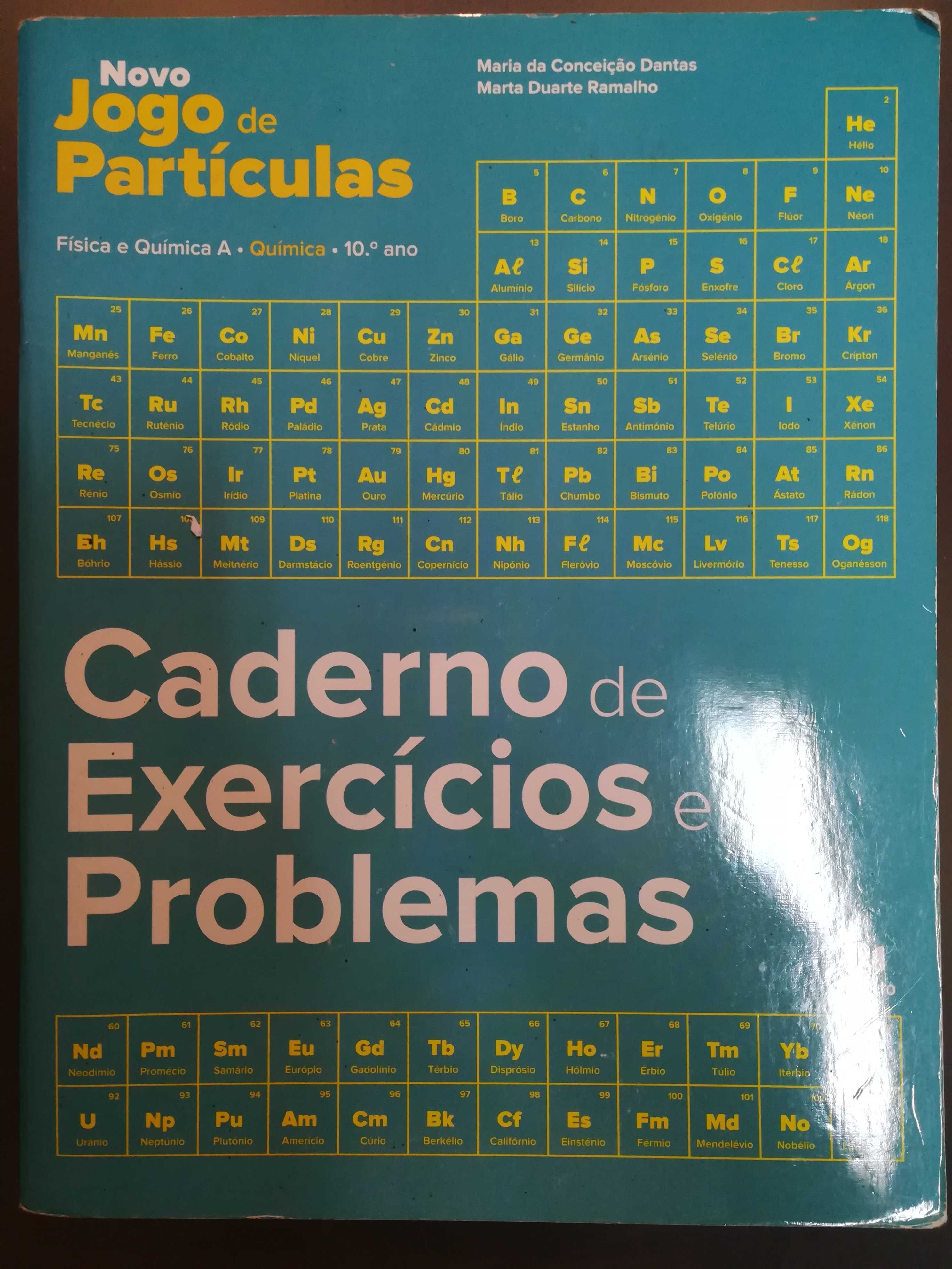 Jogo de Partículas, Química, 10º ano, Manual e CA