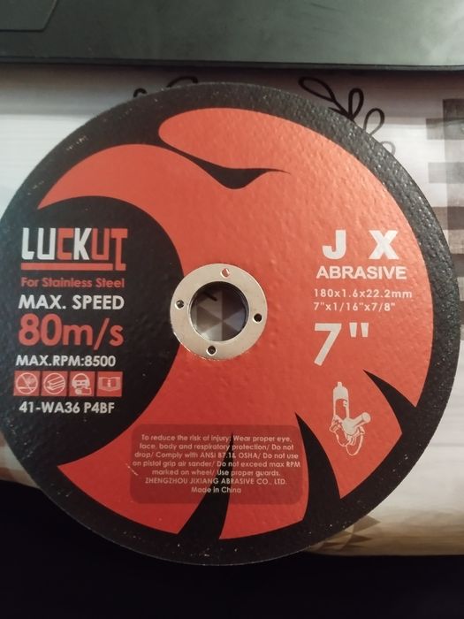 Диски на болгарку 180 мм

15 грн.

Стан: Нов