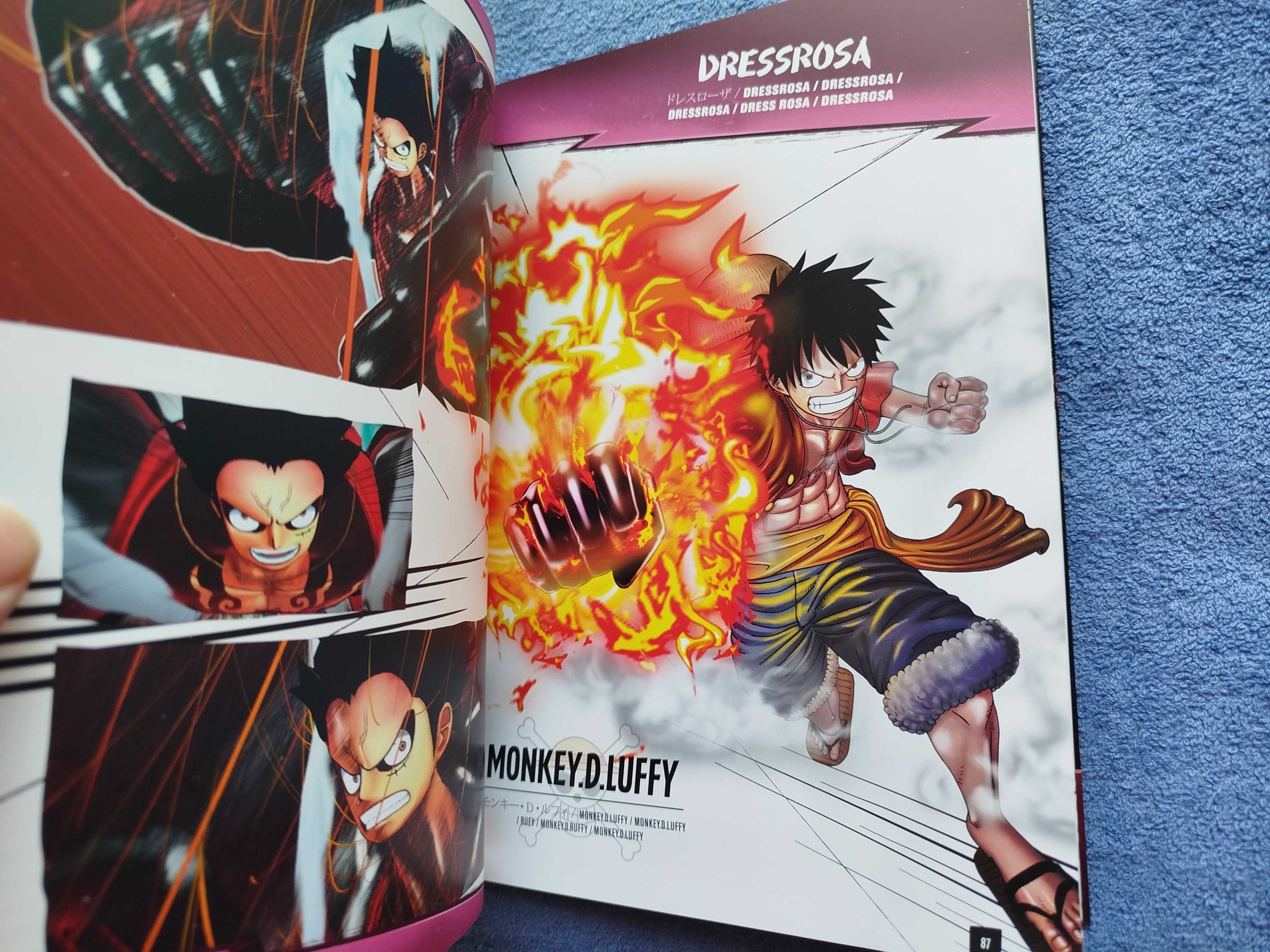 Артбук One Piece: Burning Blood Marineford Edition
